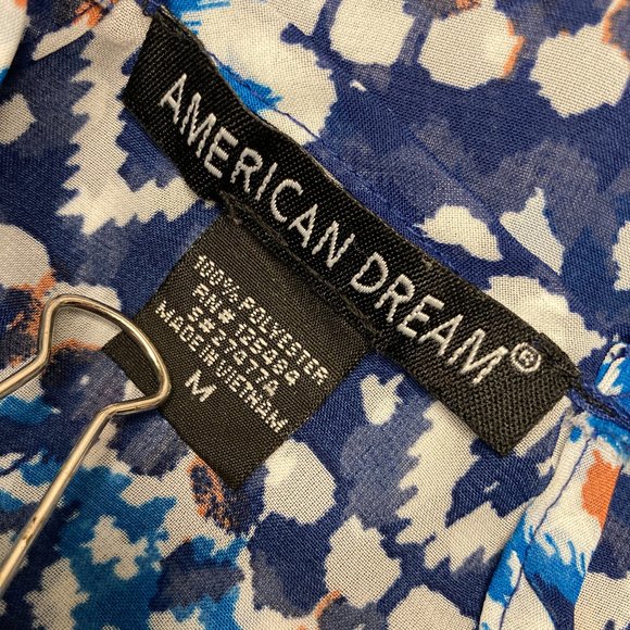 American Dream | Bohemian Strappy Tank Top | M - Picture 3 of 3